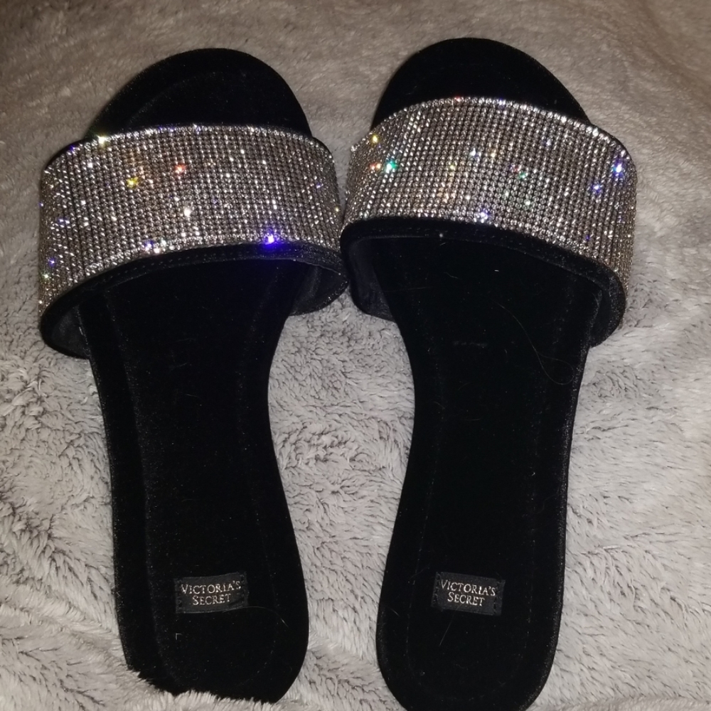 VS sparkly slides